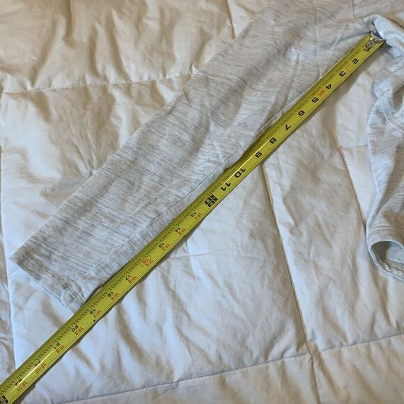 COWL NECK, by LUCY, cotton, SP, great condition, off white w/gray under tone - Picture 9 of 9